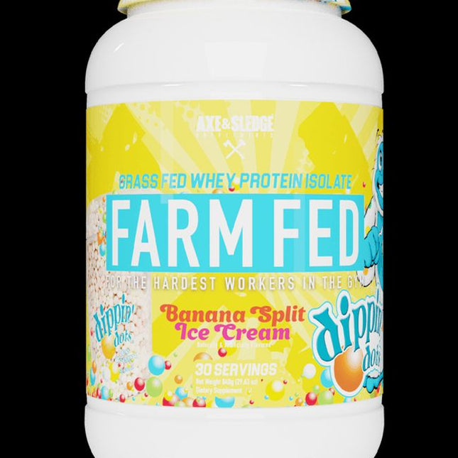 Axe & Sledge Farmfed 100% Grass-Fed Whey Protein Isolate Powder (6/30Serv) (6 ct)