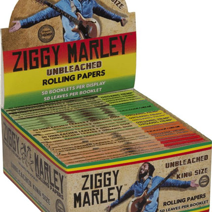 Ziggy Marley Organic Unbleached Hemp Rolling Papers (25 ct)