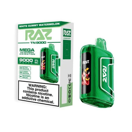 Raz TN9000 Disposable Vape (HS)-  LIMIT 2 CASES PER FLAVOR (5 ct)
