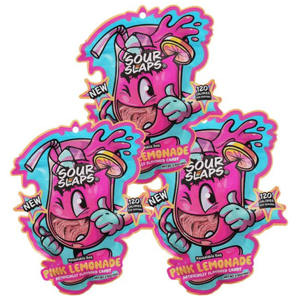 Sour Slaps Belts Candy, 3.4oz (12 ct)