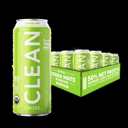 Organic Sparkling Yerba Mate, 16 fl oz (12 ct)