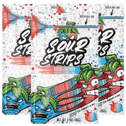 Sour Strips, 3pk (3 ct)