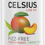Fizz Free Peach Mango Green Tea, 12 oz