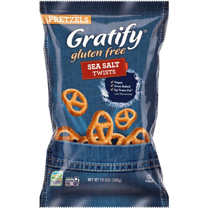 Gratify Gluten Free Pretzels, 10.5oz (6 ct)