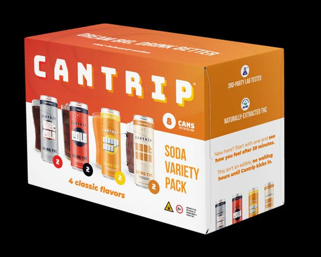 Soda Variety Pack 10mg THC, 12 fl oz (1 ct)
