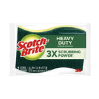 Heavy Duty Scrub Sponge Green Yellow 1 pk