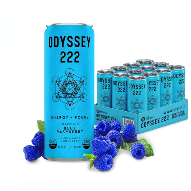 222mg Caffeine Sparkling Energy Drink, 12 fl oz (12 ct)