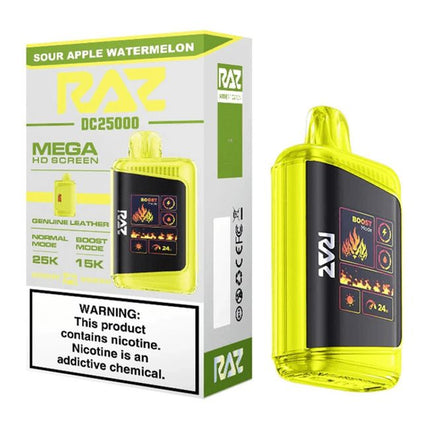 Raz DC25000 Disposable Vape (HS)- LIMIT 2 CASES PER FLAVOR (5 ct)