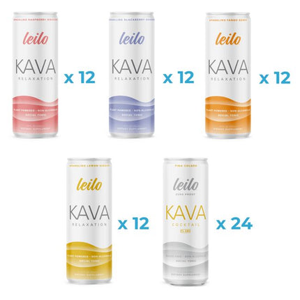 Flavored Kava Beverage - 72 Pack Mastercase (6 Cases) (72 ct)