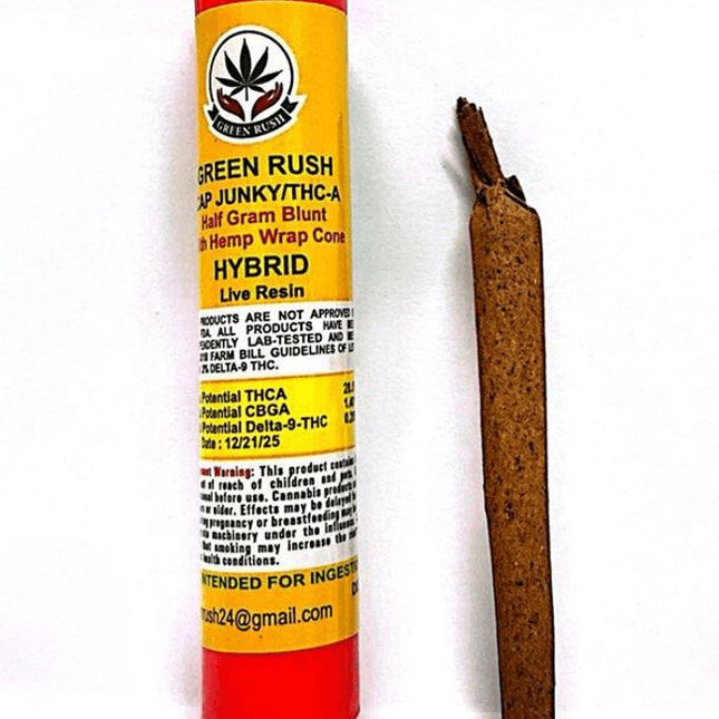 High Potency THCA Live Resin Pre-rolls, 0.5g (24 ct)