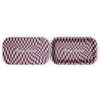 Trippy Checkers, Medium w/ Lid