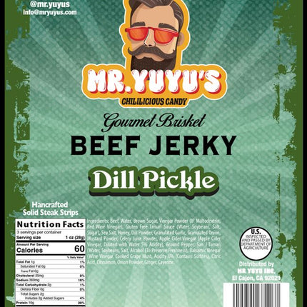 Gourmet Brisket Beef Jerky, 3oz (6 ct)