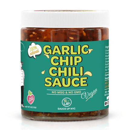 Garlic Chip Chili Sauce Jars, 6oz (6 ct)