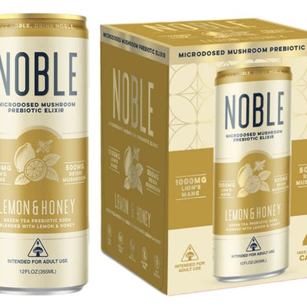 Noble THC-free Prebiotic Elixir, 12 fl oz (4 ct)