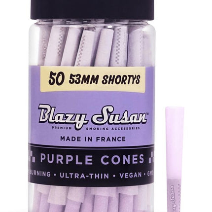 Purple Rolling Papers, Tips & Cones (21 ct)