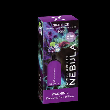 Nebula Atmosphere Plus 0% Rechargeable Vape - 5000 Puffs (5 ct)