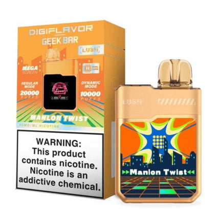 Geek Bar DigiFlavor Lush 20k Disposable Vape (HS)- LIMIT 2 CASES PER FLAVOR (5 ct)