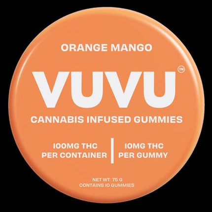 VuVu Gummies, 100mg THC (10 pcs/pk) (6 ct)