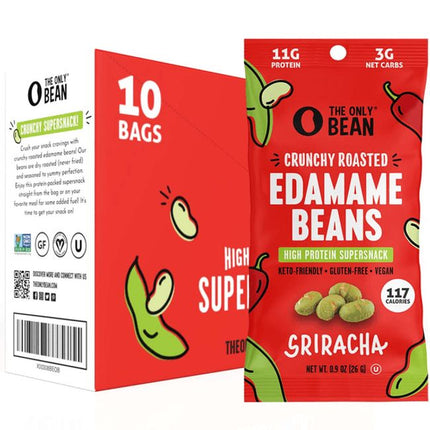 Crunchy Roasted Edamame (0.9oz, 16-unit caddies) (16 ct)