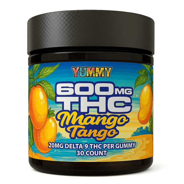 600mg D9 THC Gummies, 30ct