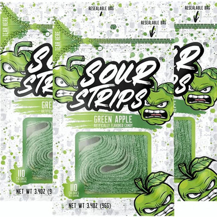 Sour Strips, 3pk (3 ct)