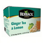 Ginger & Lemon Tea / Jengibre & Limon, 25ct