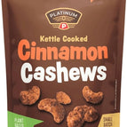 Platinum Cinnamon Cashews, 13oz