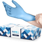 Blue Nitrile Gloves, Small, 100 Count