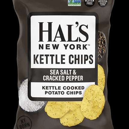 Hal's New York Chips & Popcorn (small bag) (24 ct)
