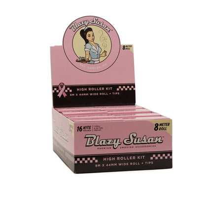 Pink Rolling Papers & Cones (1 ct)