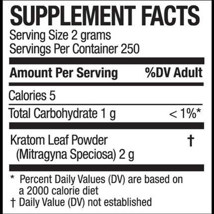 Maeng Da Kratom Powder (1 ct)