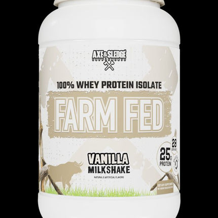 Axe & Sledge Farmfed 100% Grass-Fed Whey Protein Isolate Powder (6/30Serv) (6 ct)