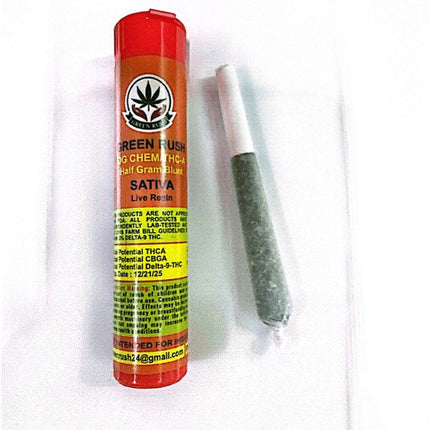 THCA Live Resin Pre-rolls, 0.5g (24 ct)