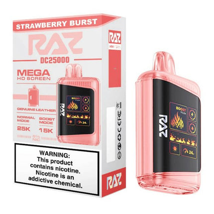Raz DC25000 Disposable Vape (HS)- LIMIT 2 CASES PER FLAVOR (5 ct)