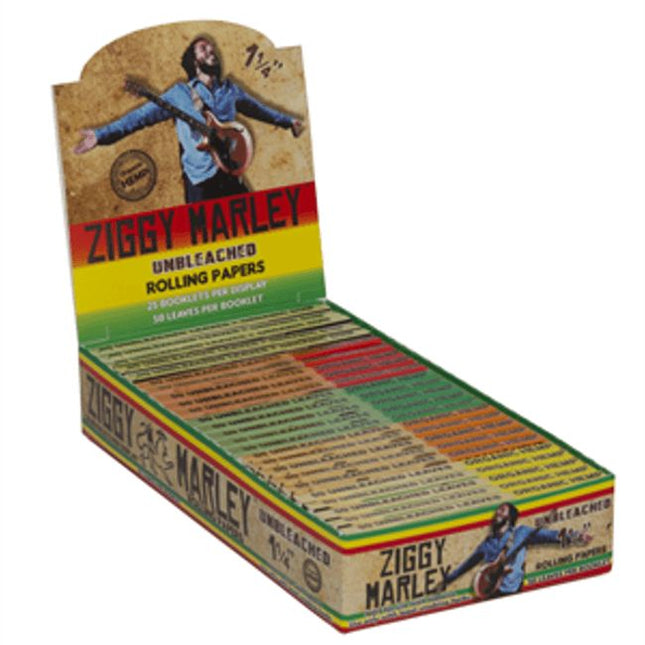 Ziggy Marley Organic Unbleached Hemp Rolling Papers (25 ct)