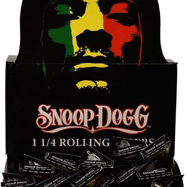 Snoop Dogg Rolling Papers - 1 1/4" or King Size Slim Display Box (72 ct)