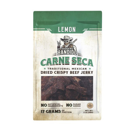 Carne Seca Traditional Mexican Dried Crispy Beef Jerky, 2 oz (12 ct)