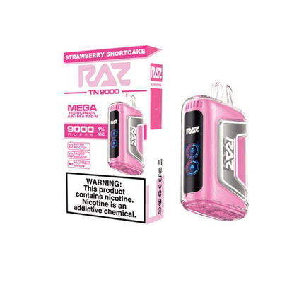 Raz TN9000 Disposable Vape (HS)-  LIMIT 2 CASES PER FLAVOR (5 ct)