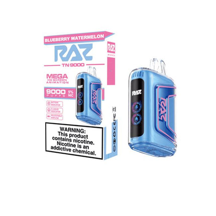 Raz TN9000 Disposable Vape (HS)-  LIMIT 2 CASES PER FLAVOR (5 ct)